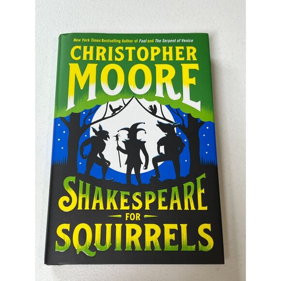 Shakespeare for Squirrels Christopher Moore Book Fiction Murder Mystery Humor - Picture 1 of 6